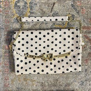 Betsey Johnson Serenity polka dot shoulder bag